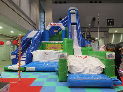 ジャンプ&スライダー レンタル