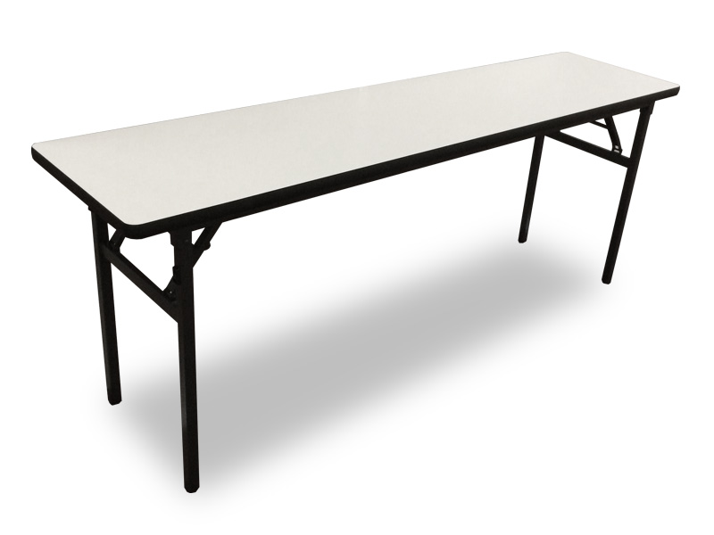 会議用ホワイトテーブル(W1,500×D600)　